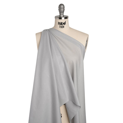 Mercerized Organic Egyptian Cotton Voile - Gray - Toulouse Collection