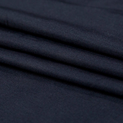 Mercerized Organic Egyptian Cotton Voile - Black - Toulouse Collection Detail