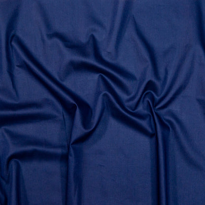 Mercerized Organic Egyptian Cotton Voile - Navy - Toulouse Collection