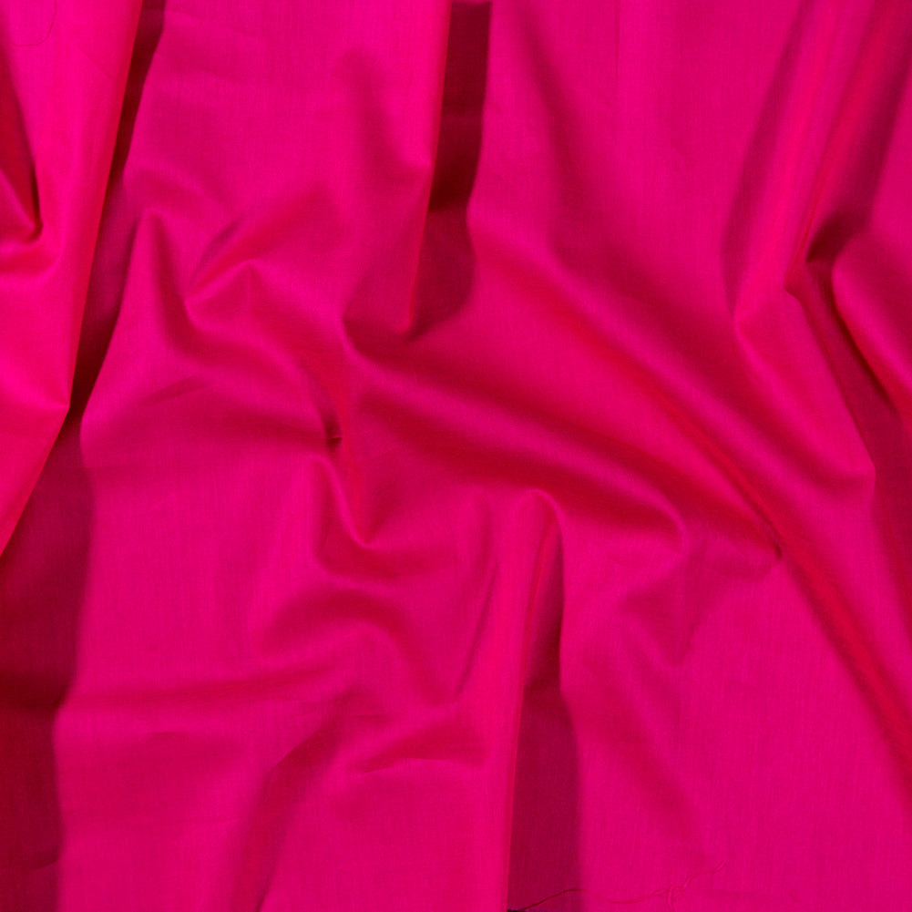 Mercerized Organic Egyptian Cotton Voile - Fuchsia - Toulouse Collection