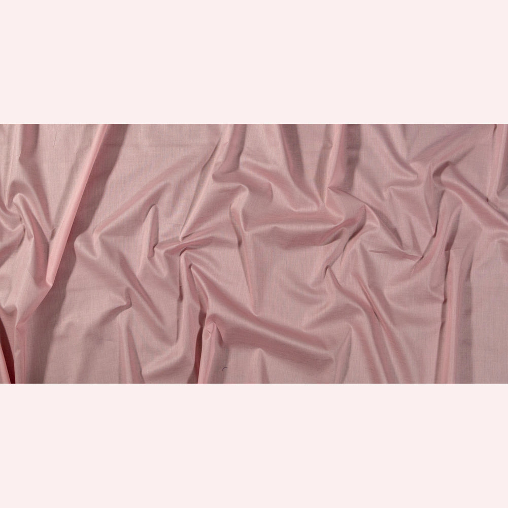 Mercerized Organic Egyptian Cotton Voile - Dusty Rose - Toulouse Collection Folded