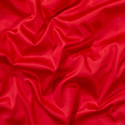 Mercerized Organic Egyptian Cotton Shirting - Red - Ravello Collection