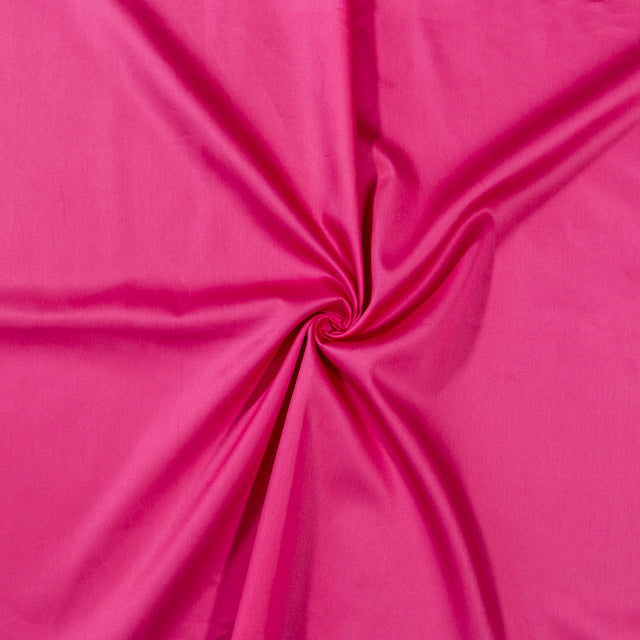 Mercerized Organic Egyptian Cotton Shirting - Fuchsia - Ravello Collection