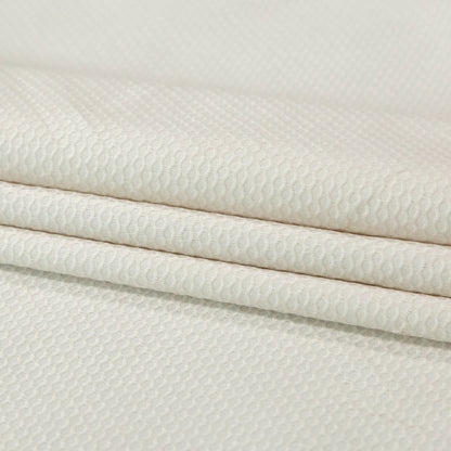 Bullseye Organic Cotton Pique - Beige - Maiori Collection Detail