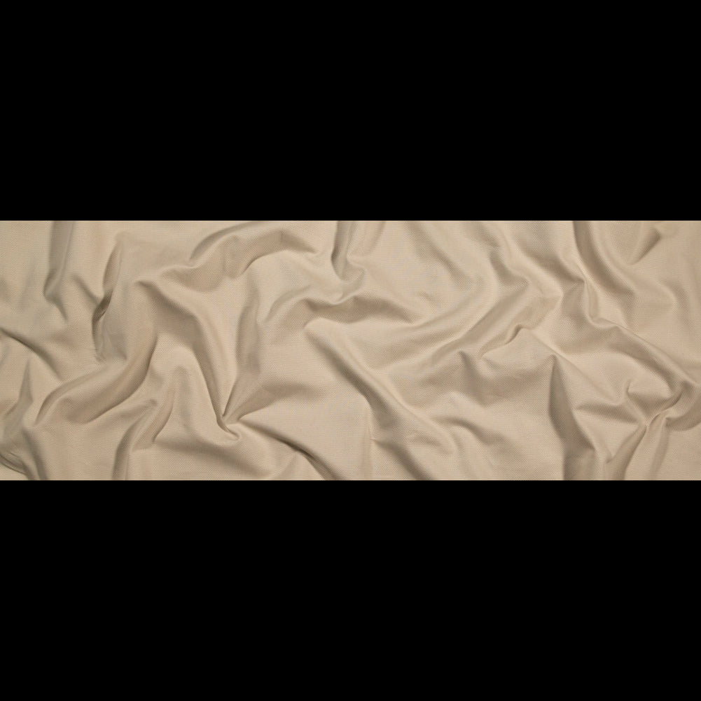 Birdseye Organic Cotton Pique - Beige - Otranto Collection Folded