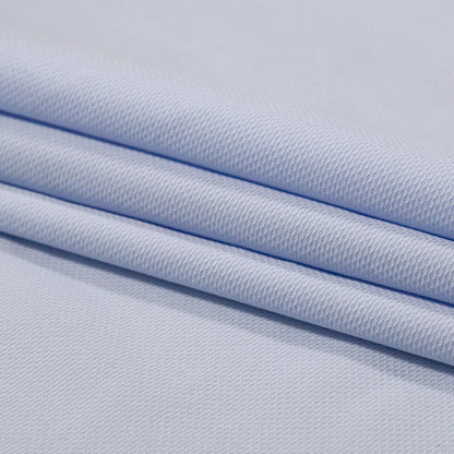 Birdseye Organic Cotton Pique - Baby Blue - Otranto Collection Detail