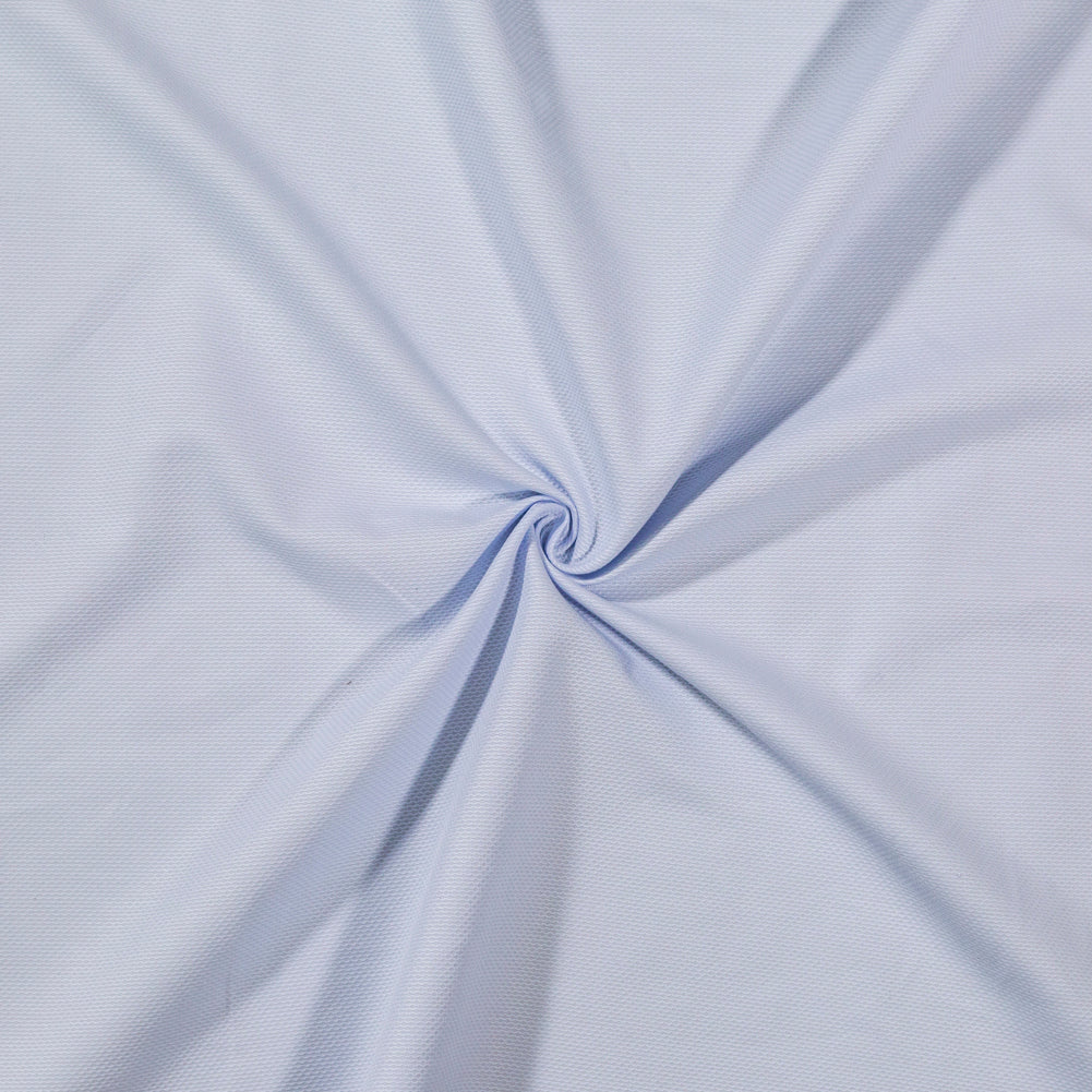 Birdseye Organic Cotton Pique - Baby Blue - Otranto Collection