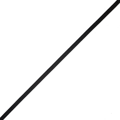 Black Elastic with Soft Back - 0.25"