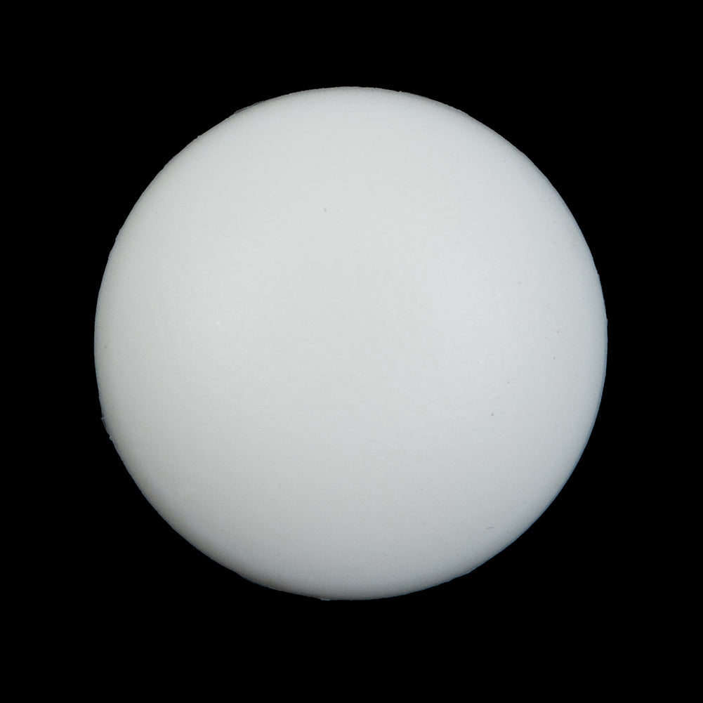 Ivory Shank Back Plastic Button - 44L/28mm