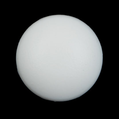 Ivory Shank Back Plastic Button - 44L/28mm