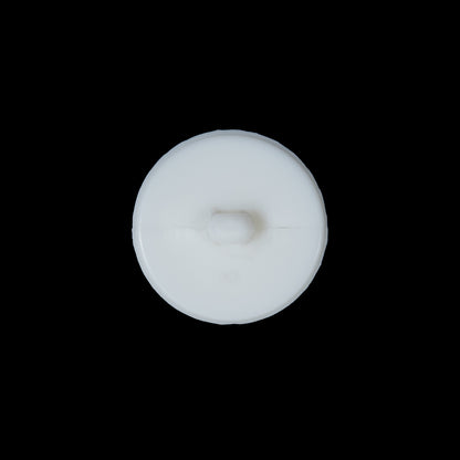 White Beveled Shank Back Button - 30L/19mm Detail