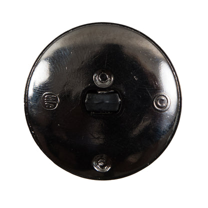 Gray Dome Shank Back Button - 44L/28mm Detail