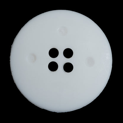 White Geometric 4-Hole Plastic Button - 54L/34mm Detail