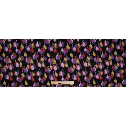 Black and Warm Colors Dress to Impress Cotton Voile Full