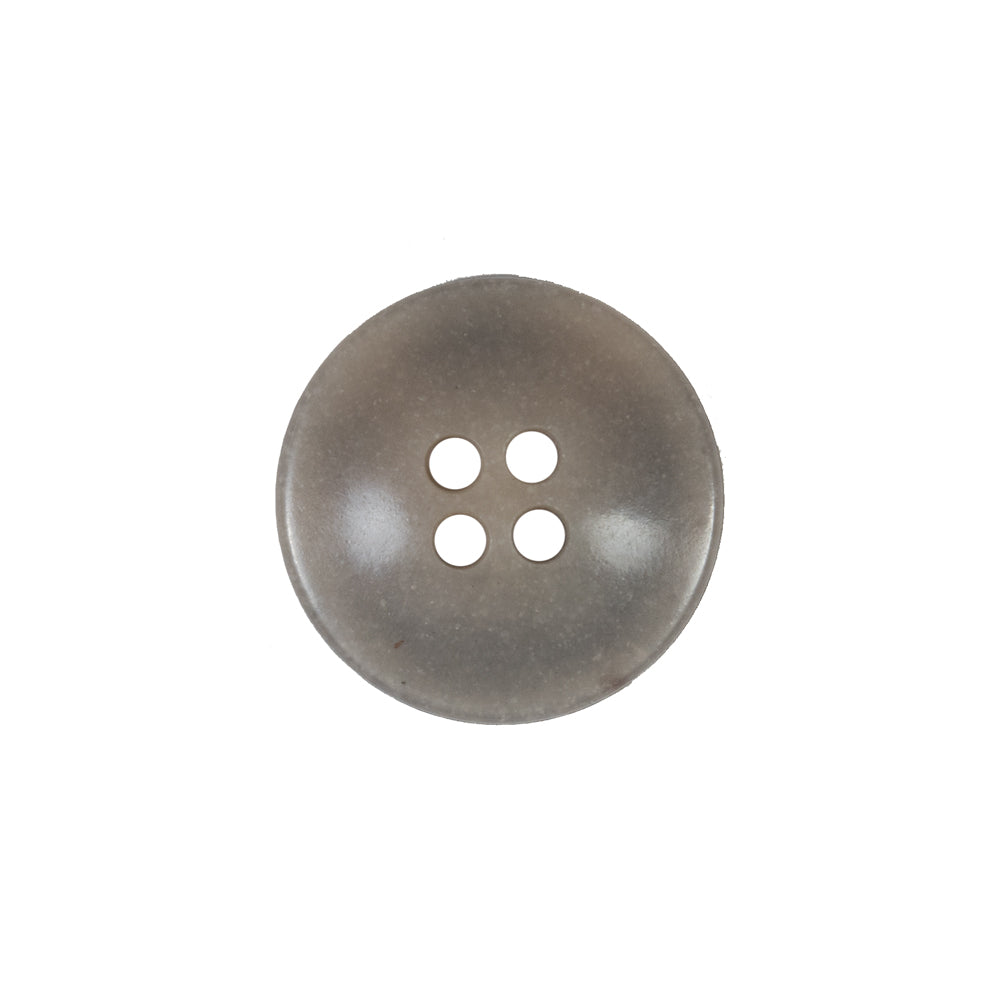 Brown and Beige Plastic 4-Hole Button - 30L/19mm Detail
