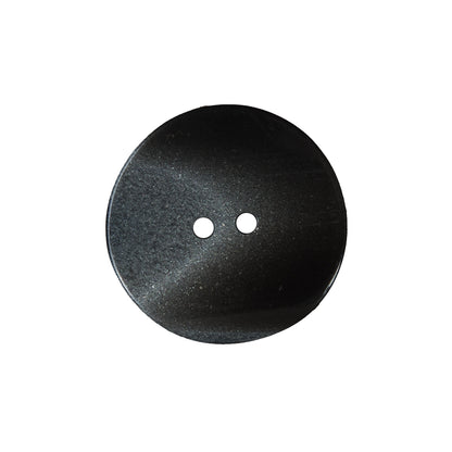 Gray Sparkle Plastic 2-Hole Button - 36L/23mm Detail