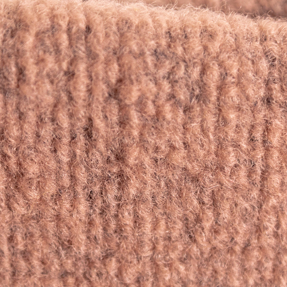 Italian Adobe Rose Chunky Wool Knit Full