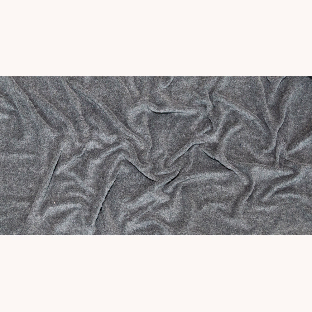 Italian Gray Ultra Soft Wool Knit Folded