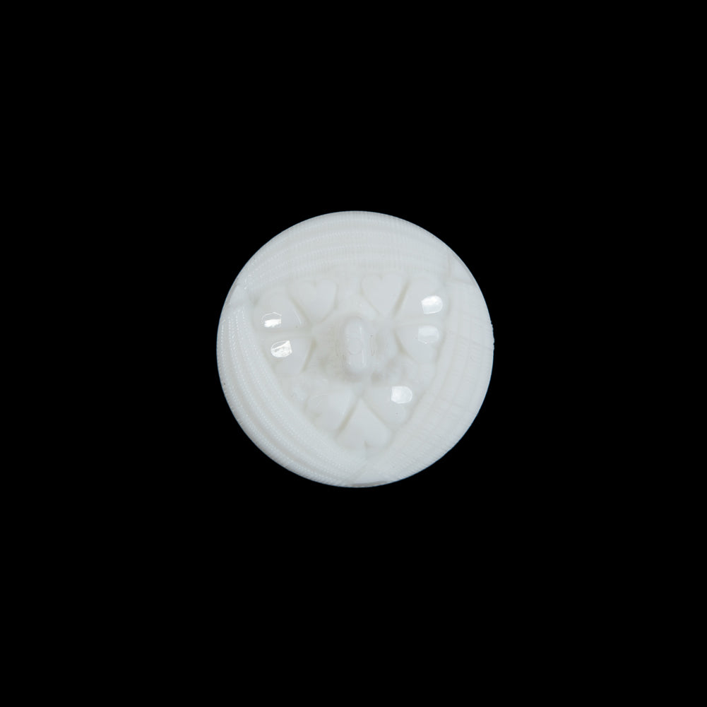 White Etched Shank Back Button - 24L/15mm Detail