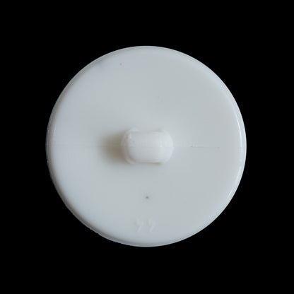 White Diamond Etched Shank Back Button - 44L/28mm Detail