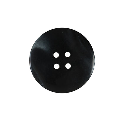 Black and Gold 4-Hole Button - 36L/23mm Detail