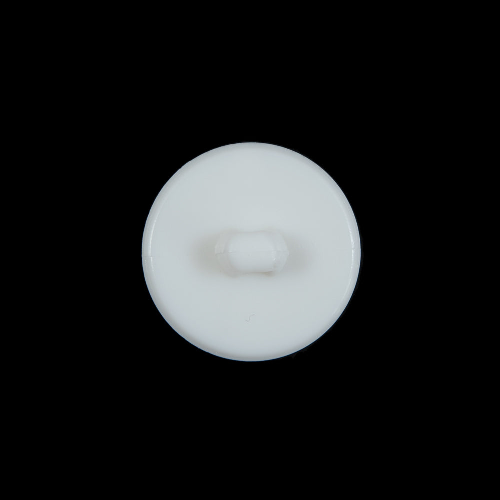 Italian White Shank Back Button - 30L/19mm Detail