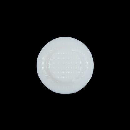 Italian White Shank Back Button - 30L/19mm