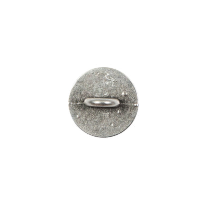 Antique Silver Metal Shank Back Button - 20L/12.5mm Detail