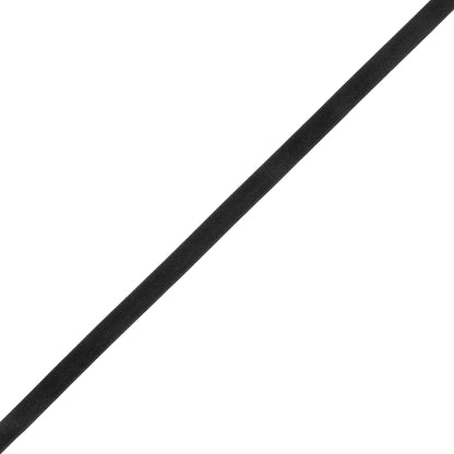 Black Double Face Silk Satin Ribbon - 0.5"