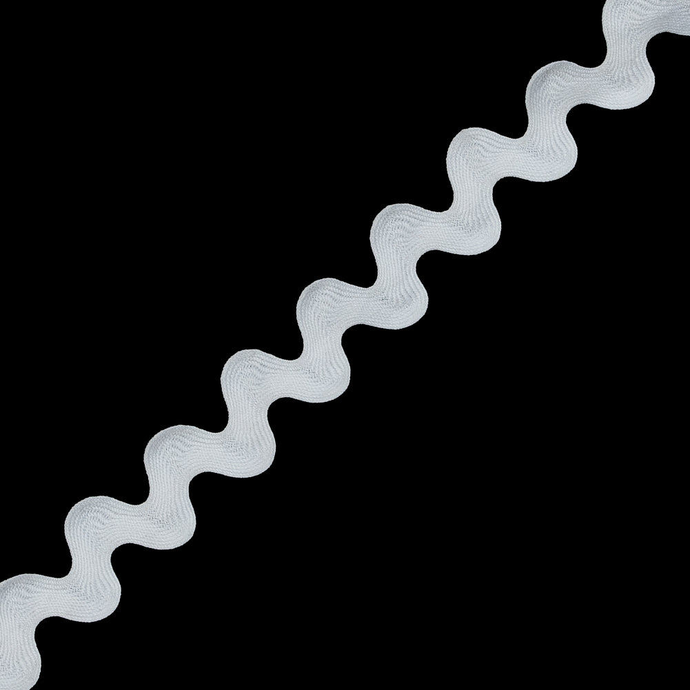 White Ric Rac Trimming - 0.75" Detail