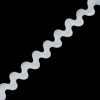 White Ric Rac Trimming - 0.75" Detail