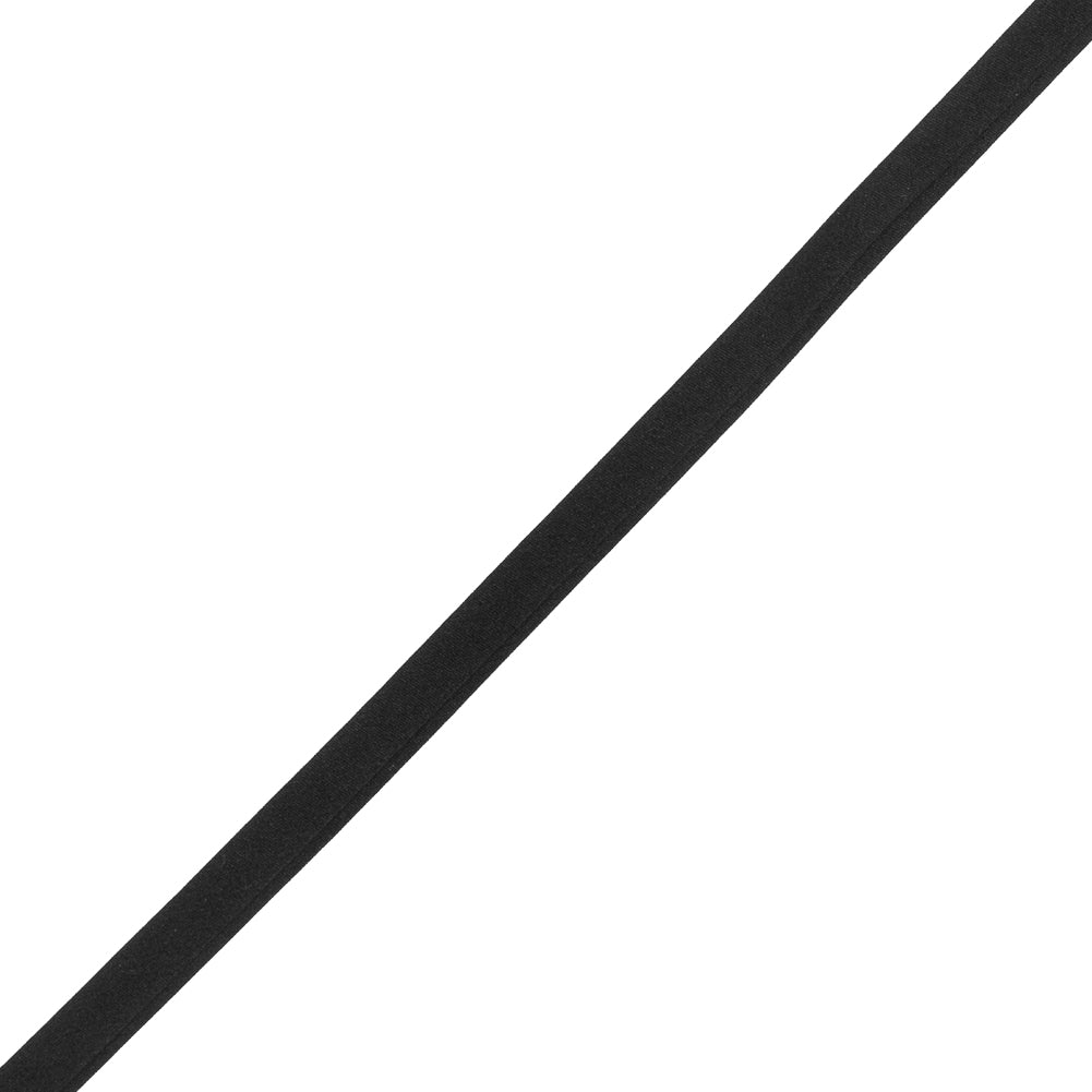 Black Double Fold Bias Tape - 0.375" Detail