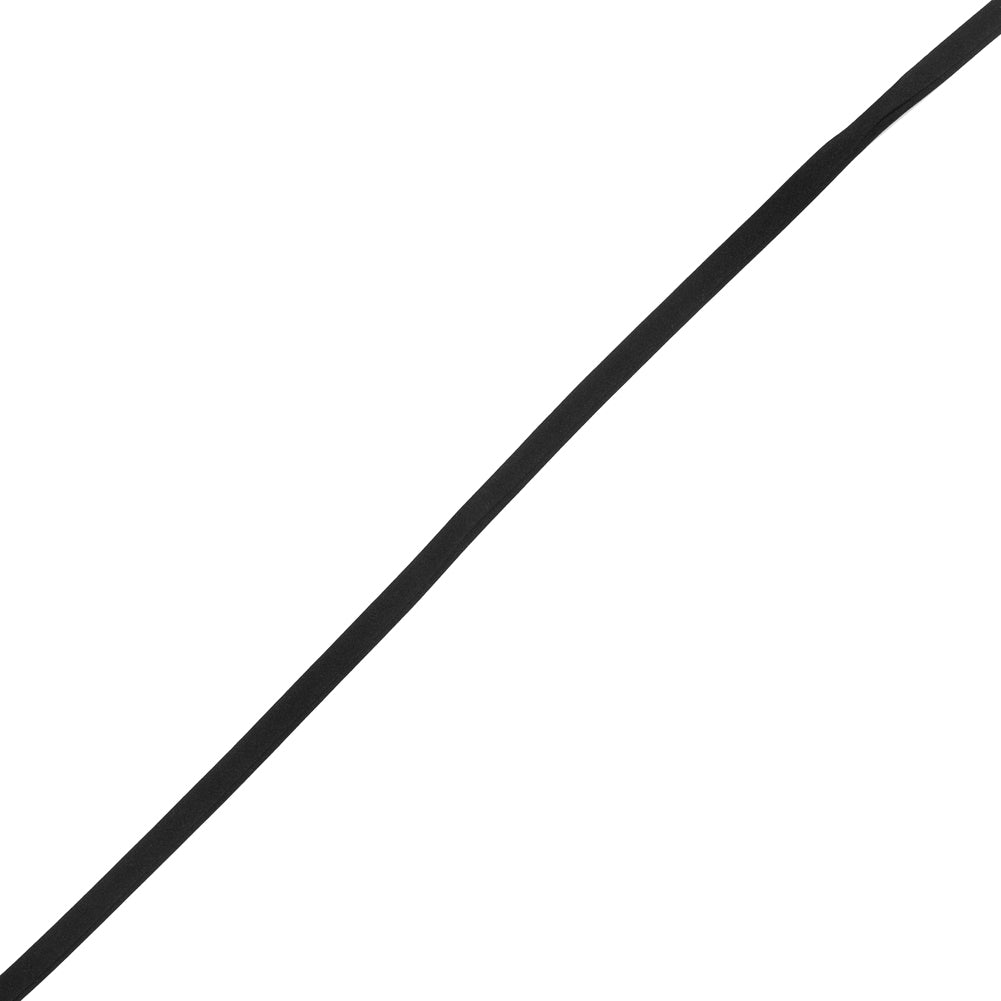 Black Double Fold Bias Tape - 0.375"