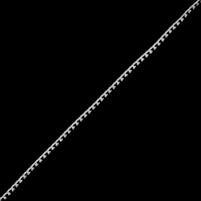 White Loop Braided Trim - 0.25"