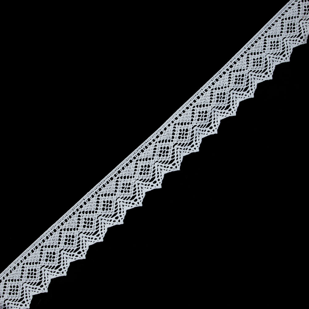 White Crochet Lace Trim - 1.75"