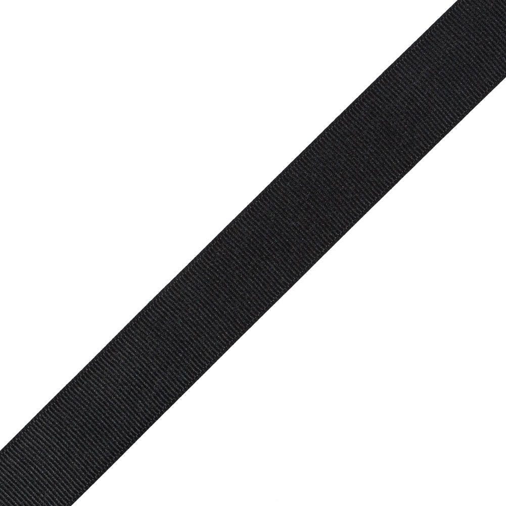 Black Grosgrain Ribbon - 1" Detail