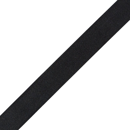Black Grosgrain Ribbon - 1" Detail