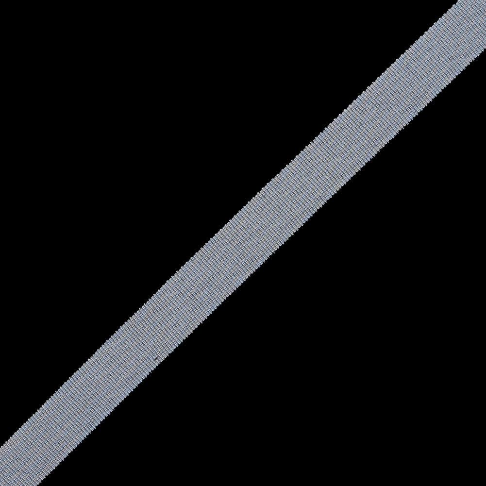 Black, Gray and White Petersham Grosgrain Ribbon - 0.625" Detail