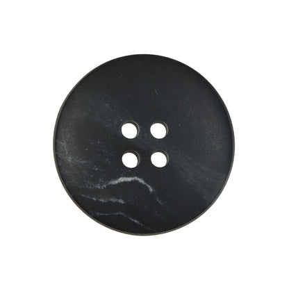 Gray Plastic 4-Hole Button - 40L/25.5mm Detail