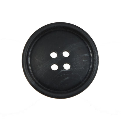 Gray Plastic 4-Hole Button - 40L/25.5mm
