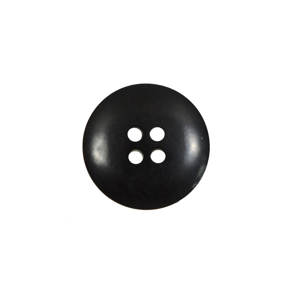Black 4-Hole Plastic Button - 30L/19mm Detail