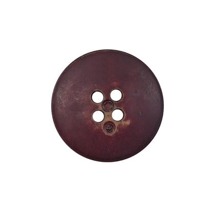 Purple Weathered Plastic 4-Hole Button - 36L/23mm Detail