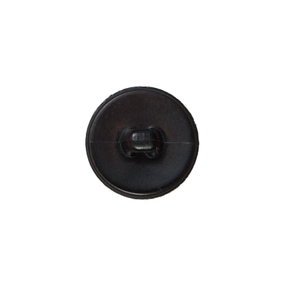 Brown Faux Leather Shank Back Button - 24L/15mm Detail
