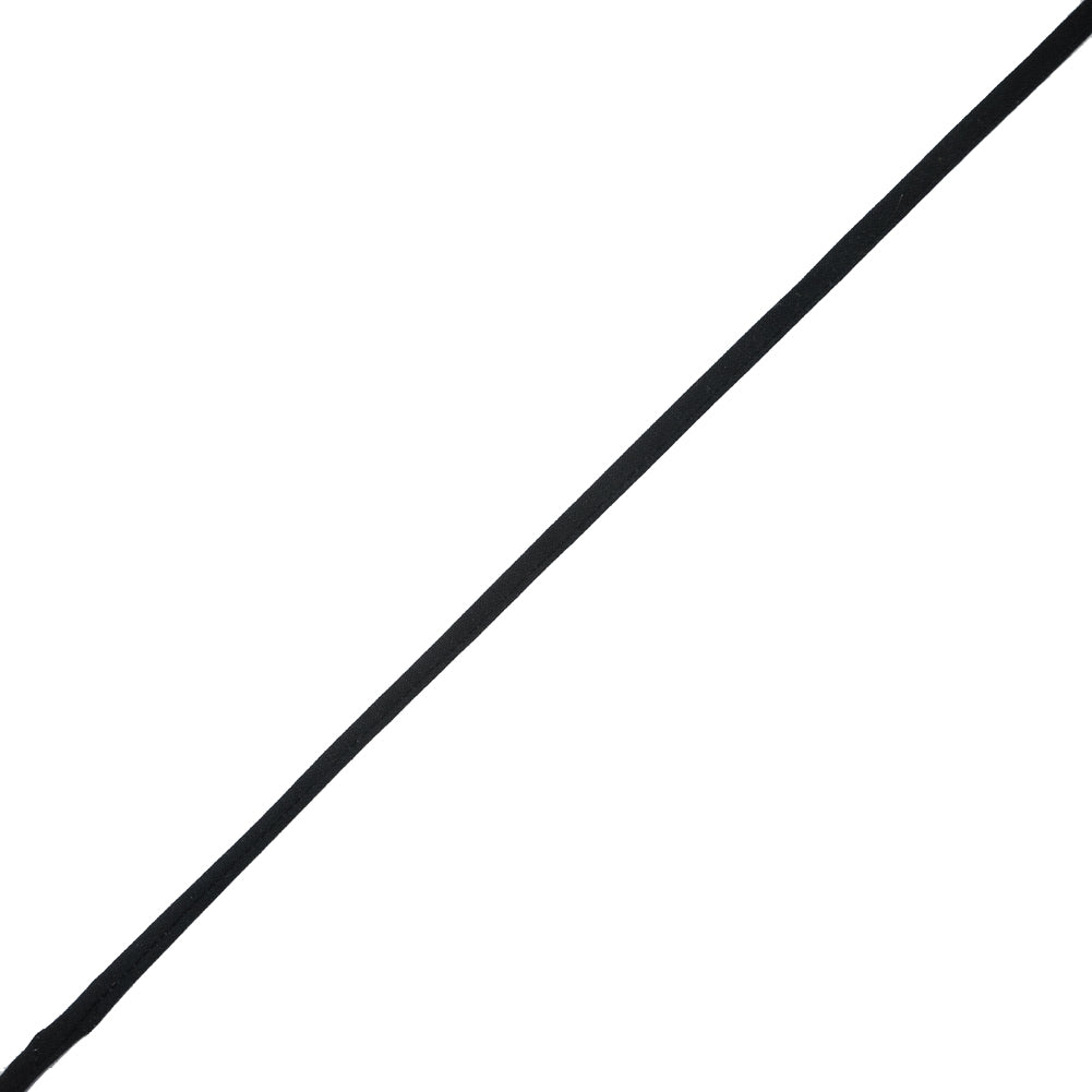 Black Shiny Double-Folded Tape - 0.25"