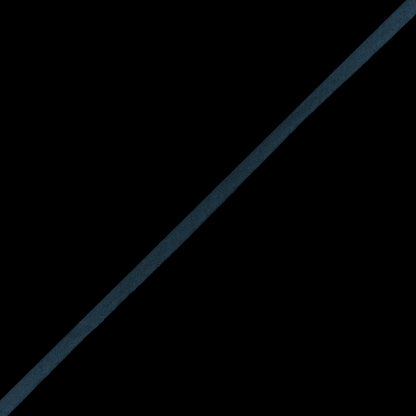 Teal Bias Cut Flat Spaghetti Cord - 0.25" Detail