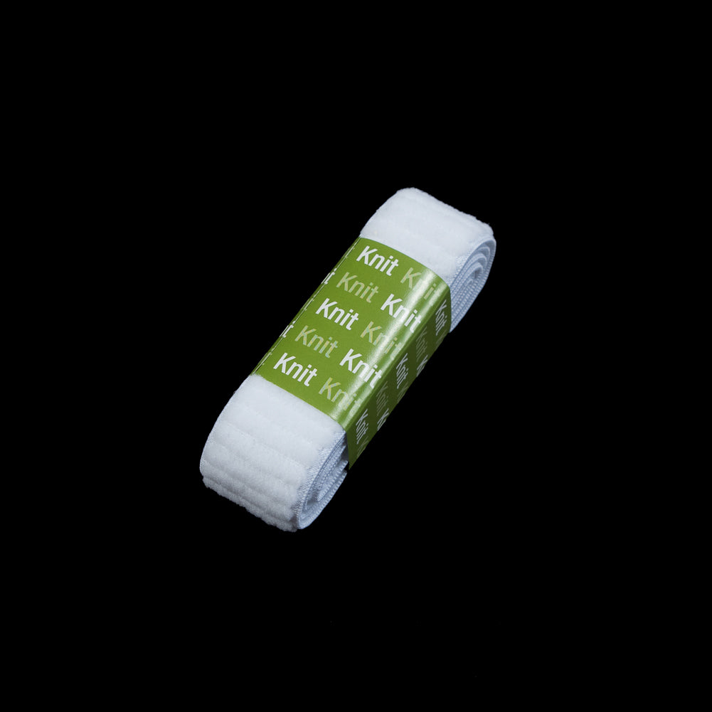 Dritz White Plush-Back Elastic - 1"