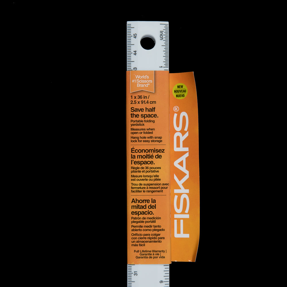 Fiskars Folding Yardstick Detail