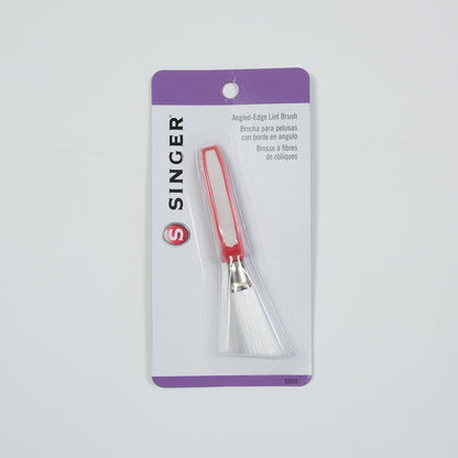 Singer Angled-Edge Lint Brush with Comfort Grip Detail