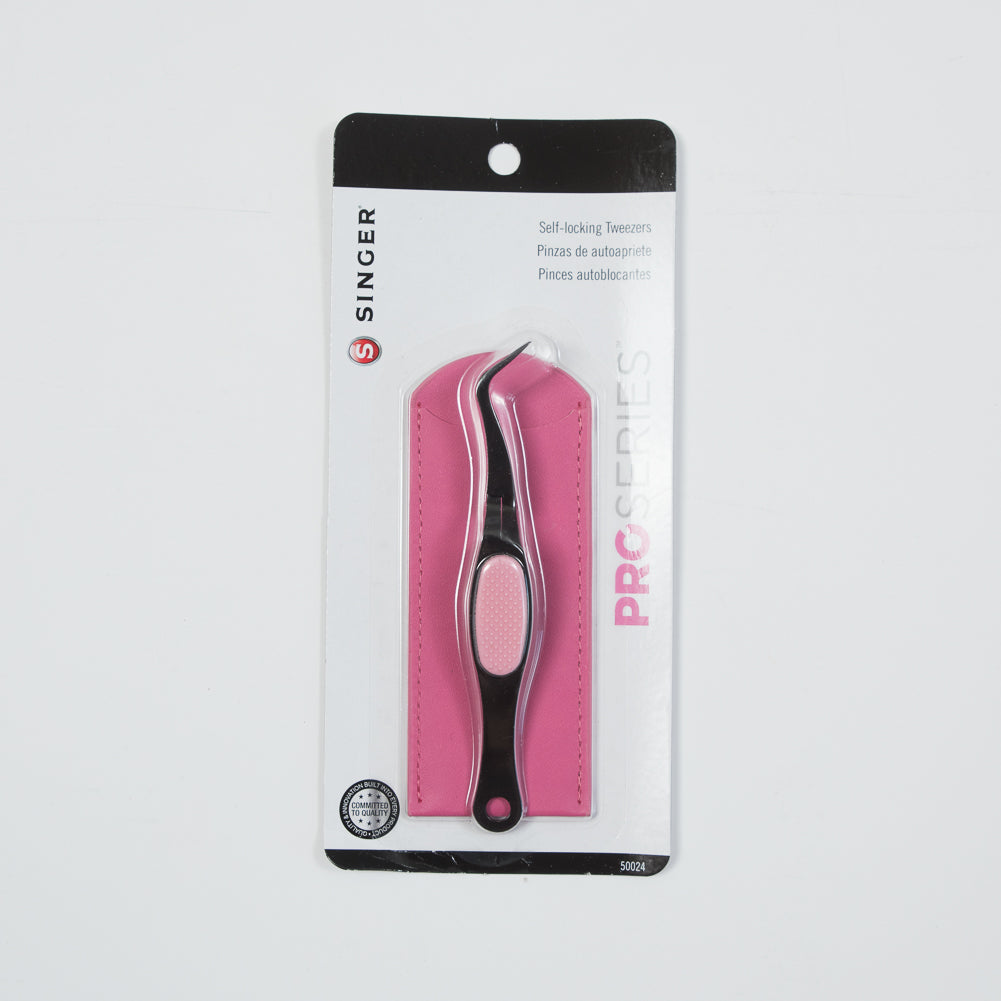 Singer Self-Locking Tweezers Detail