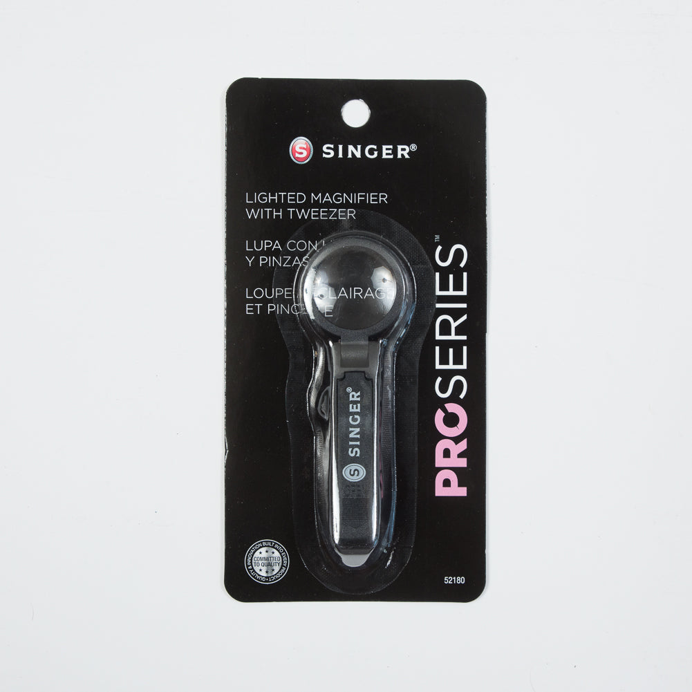 Singer ProSeries Tweezer Magnifier with LED Light Detail